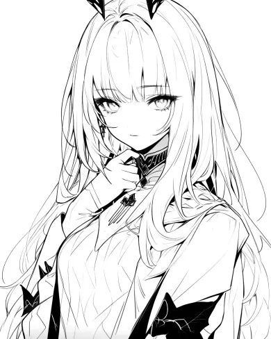 Charming Character Coloring Page