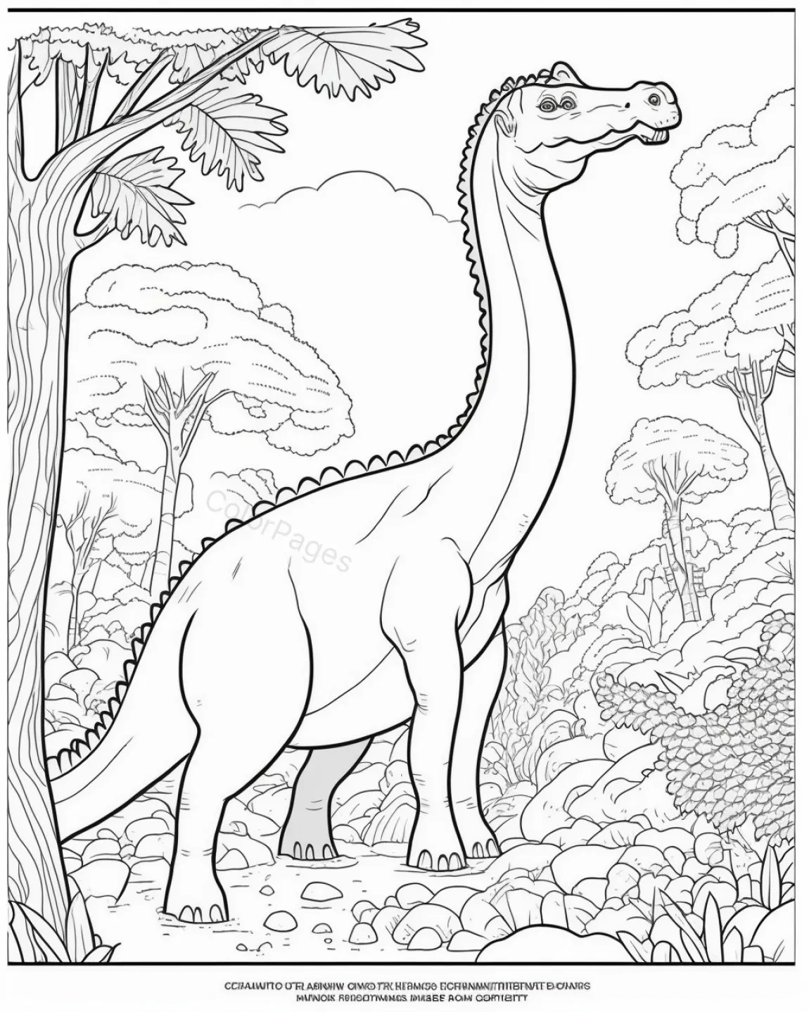 Dinosaur Coloring Adventure
